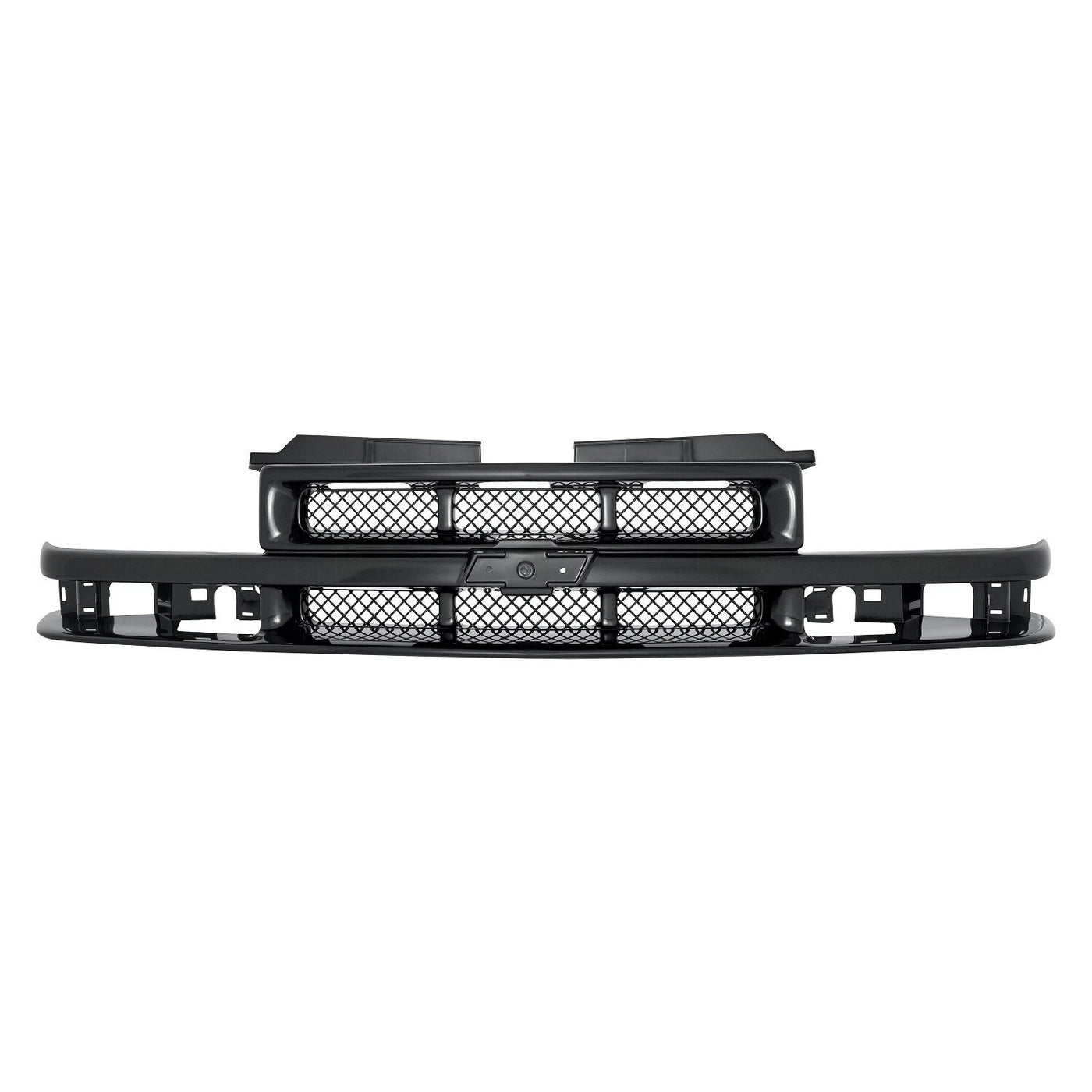 Prime Black Grille Assembly without Molding For 1998-2004 Chevrolet S10 Blazer image 1