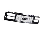 Chrome Surround Black Grille Fits Composite 1994-2002 GMC C/K 2500 3500 Pickup image 5