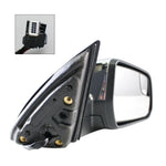Front,Right Passenger Side DOOR MIRROR For GMC,Chevrolet CHROME VAQ2 GM1321477 image 3