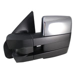 New Front,Left Driver Side CHROME DOOR MIRROR For Ford FO1320388 9L3Z17683EC image 2