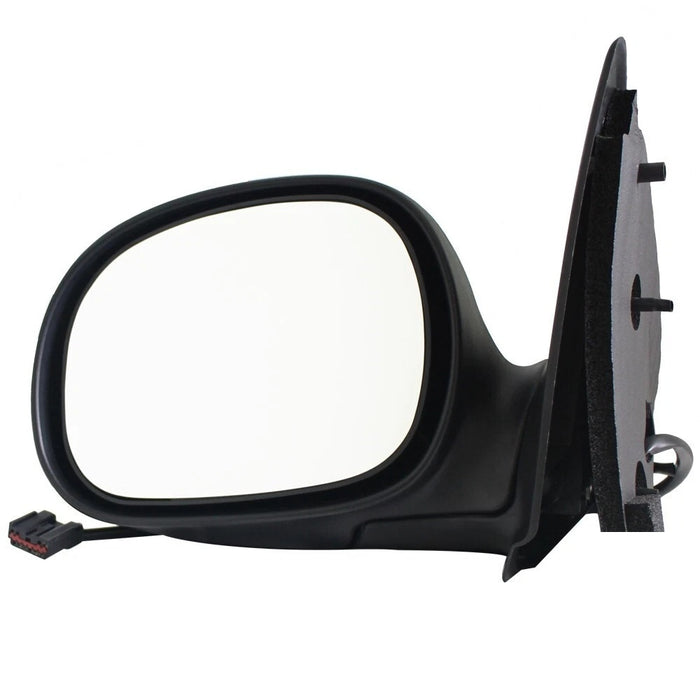 New Front,Left Driver Side CHROME DOOR MIRROR For Ford FO1320385 1L3Z17683CAA