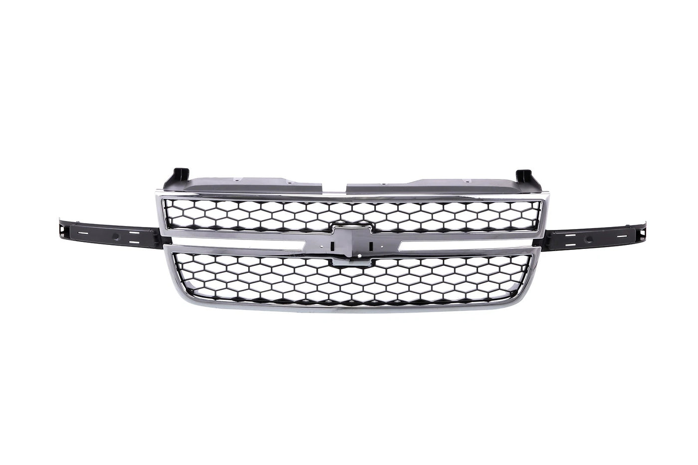 Grille Frame Shell Honeycomb Insert Fit 2003-07 Silverado 1500 2500 HD GM1200546 image 1