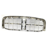 Chrome Grille Surround Shell Insert for 06-09 Dodge Ram 1500 2500 3500 Pickup image 3