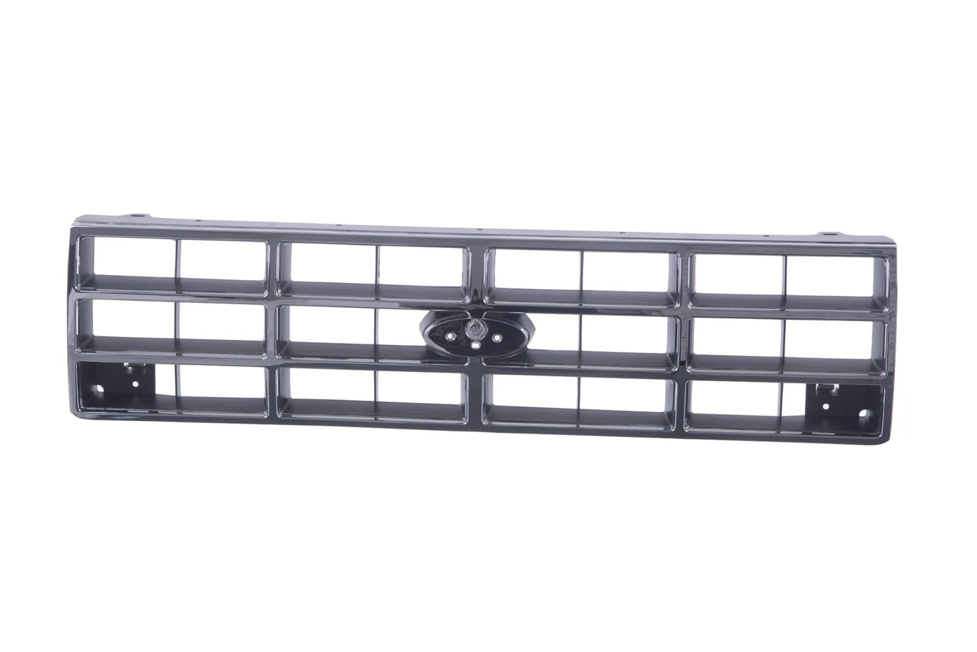Grille Chrome Shell w/ Silver Insert For 1989-1992 Ford Ranger 89-90 Bronco II image 1
