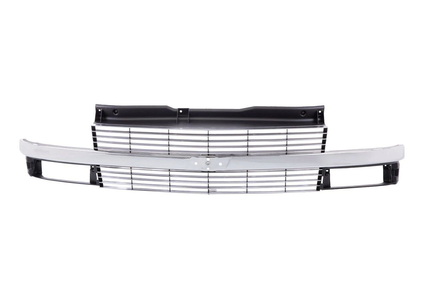 Grille w/ Chrome Center Bar & Composite Headlight For 1995-2005 Chevrolet Astro image 1