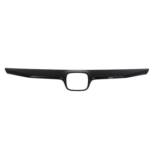 Black Grille Grill Molding Trim For 8th Honda Civic 2009-2011 1.3L 1.8L Sedan image 1