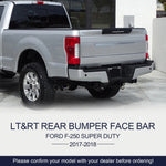 New Chrome Rear Pair Bumper Face Bar Ends w/Park for 17-22 Ford F250 F350 F450 image 7