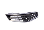 Chrome Grille Shell Surrond with Dark Gray Insert For 2010-2012 Nissan Sentra image 1