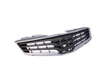 Chrome Grille Shell Surrond with Dark Gray Insert For 2010-2012 Nissan Sentra image 3