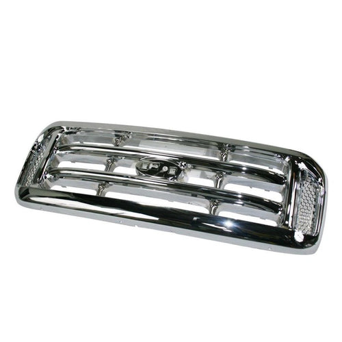 Chrome Plastic Grille Assembly for 1999-2004 Ford F-250 F-350 Super Duty Pickup image 2
