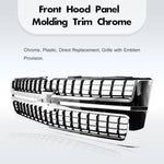 07-10 Silverado 2500 3500 HD Chrome Grille With Insert Fit GM1200608 W/O Emblem image 2