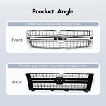 07-10 Silverado 2500 3500 HD Chrome Grille With Insert Fit GM1200608 W/O Emblem image 3