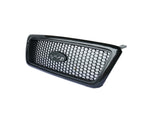 Black Grille Assembly Grill Honeycomb Insert For 04-08 Ford F-150 Pickup Truck image 4