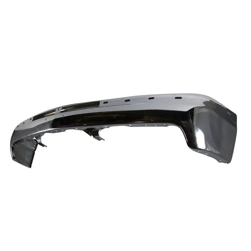 Chrome Front Bumper Face Bar For 1999-2002 Chevrolet Silverado 1500 2500 Pickup image 2