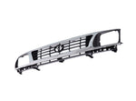 Chrome Grille Shell Surrond with Black Insert For 1995-1996 Toyota Tacoma Pickup image 2