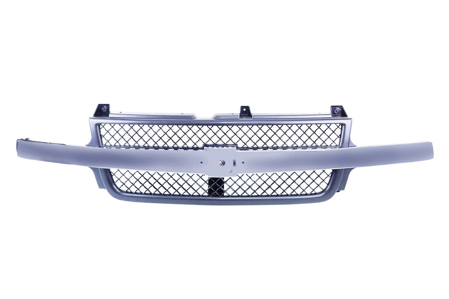 Grille Mesh w/Chrome Bar For 01-02 Chevrolet Silverado 2500 3500 HD GM1200523