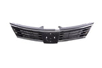 Dark Gray Grille Assembly with Chrome Molding Trim For 2007-2009 Nissan Versa image 1