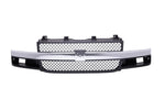 Grille with Center Bar Black Insert For 2002-14 Chevrolet Express 1500 GM1200535 image 1