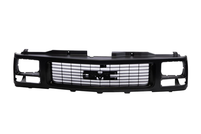 Grille Fits 94-02 GMC C/K Pickup W/Single Seal Beam Head Lamp Model GM1200356