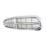 For 1997-2004 Dodge Dakota Pickup Truck Chrome Grille Shell Frame Black Insert image 2