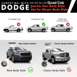 6" Running Boards For 2019-2026 Dodge Ram 1500 Quad Cab Nerf Bars Side Steps image 2