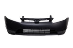 For 2006 2007 2008 Honda Civic 8th Gen 1.8L Sedan Front Black Bumper Cover image 1