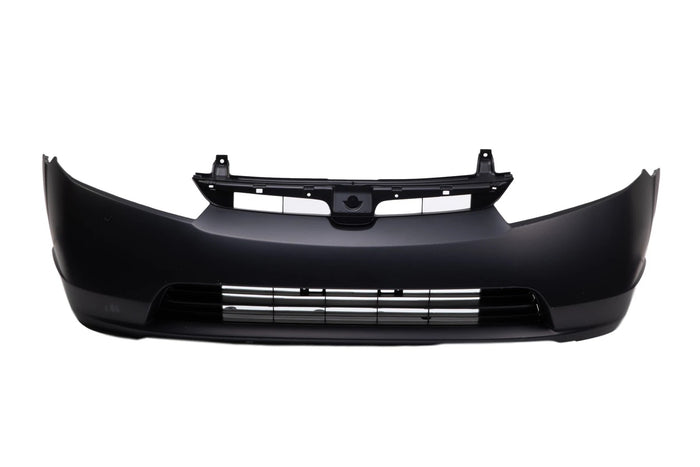 For 2006 2007 2008 Honda Civic 8th Gen 1.8L Sedan Front Black Bumper Cover