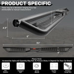 Running Boards For 2024-2026 Toyota Tacoma Double/Crew Cab Drop Step Bars image 3