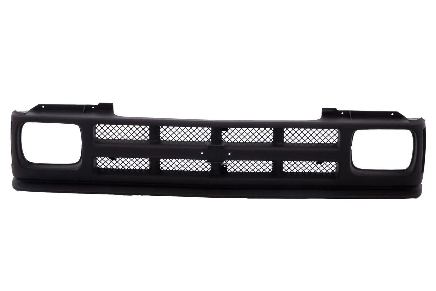 Full Black Grille w/Mesh Insert For 91-93 Chevrolet Chevy S10 91-94 S10 Blazer image 1