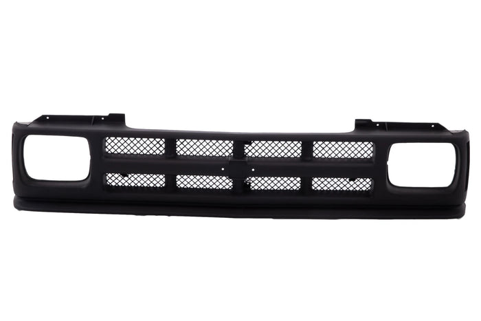 Full Black Grille w/Mesh Insert For 91-93 Chevrolet Chevy S10 91-94 S10 Blazer