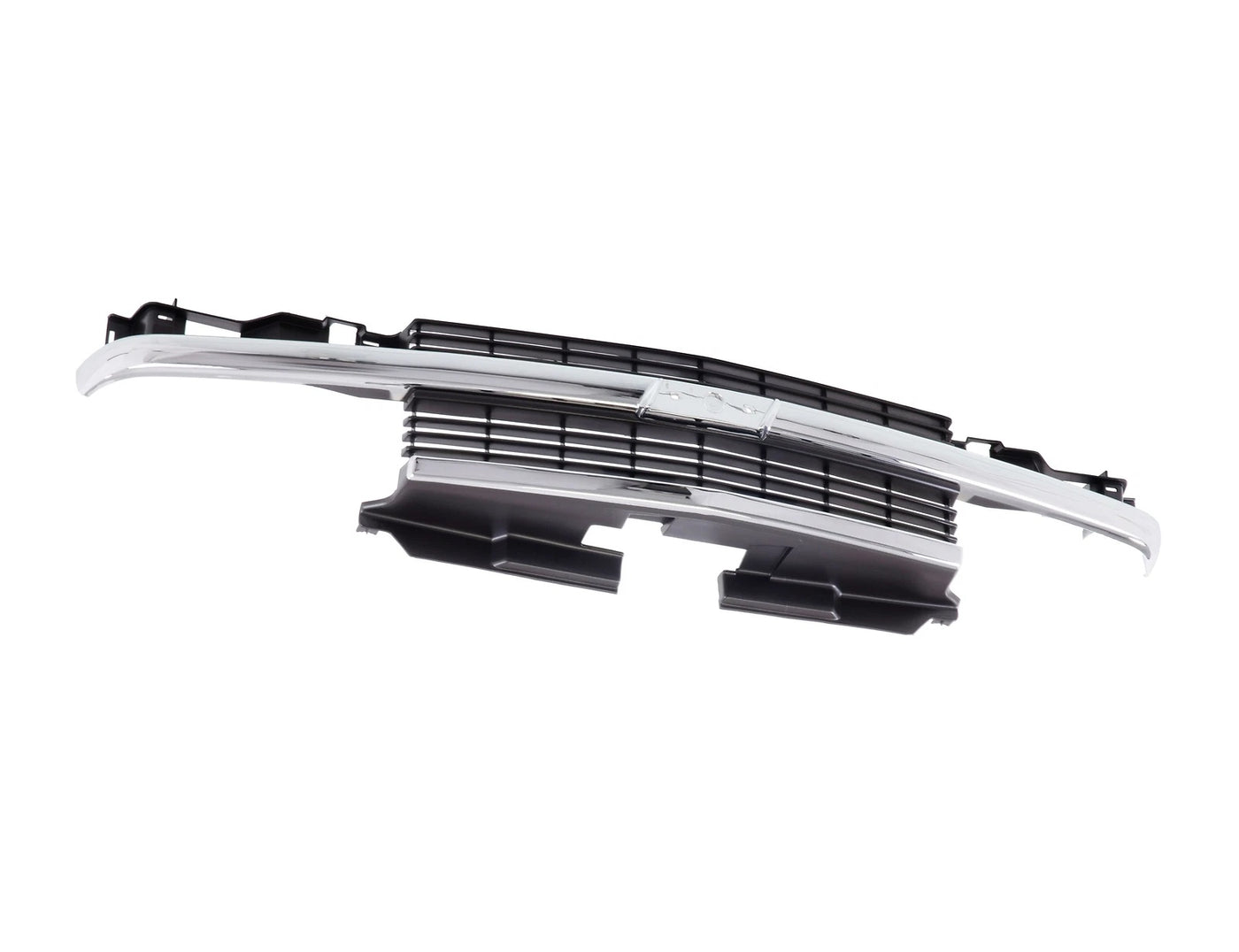 Grille Assembly w/ Chrome Horizontal Bar Molding For 1998-2004 Chevrolet S10 P/U image 1