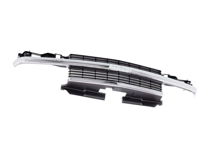 Grille Assembly w/ Chrome Horizontal Bar Molding For 1998-2004 Chevrolet S10 P/U