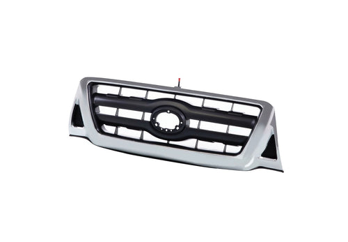 Chrome Grille Shell Surrond with Black Insert For 2005-2008 Toyota Tacoma Pickup image 1