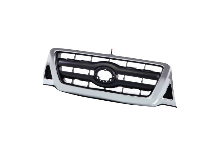 Chrome Grille Shell Surrond with Black Insert For 2005-2008 Toyota Tacoma Pickup