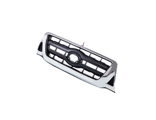 Chrome Grille Shell Surrond with Black Insert For 2005-2008 Toyota Tacoma Pickup image 2