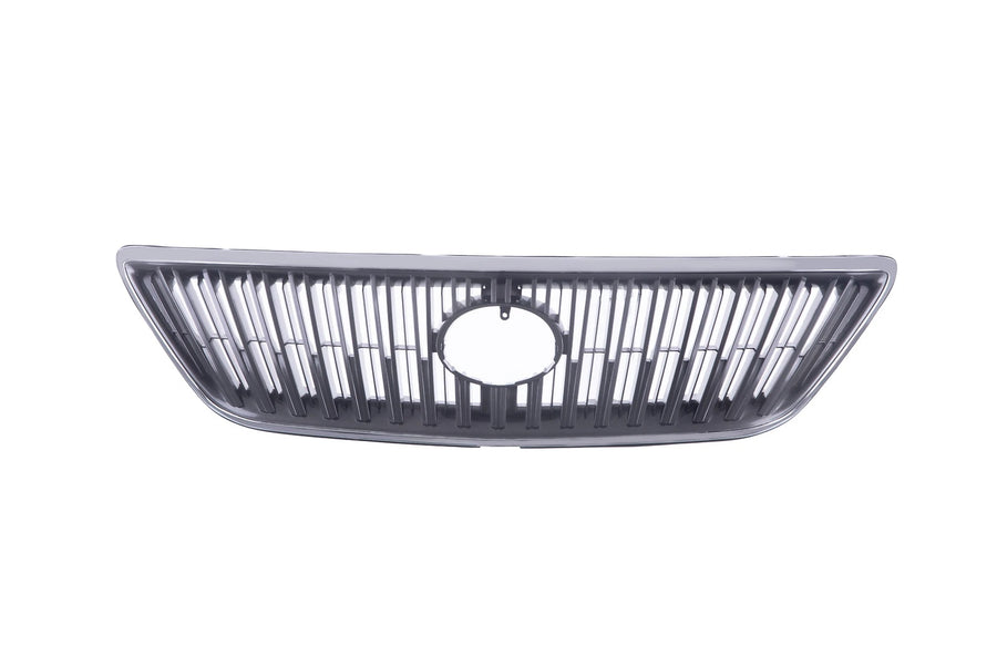 Grille Chrome Shell Surrond w/ Gray Insert For 2004-2006 Lexus RX330 LX1200113