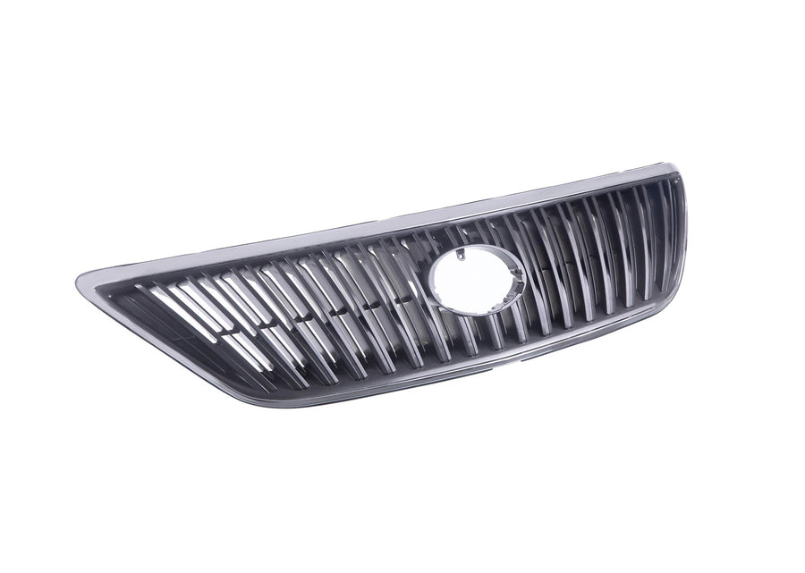 Grille Chrome Shell Surrond w/ Gray Insert For 2004-2006 Lexus RX330 LX1200113