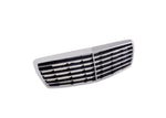 Chrome Grille Shell w/Insert for 2003-2006 Mercedes-Benz W211 E320 E350 E500 E55 image 4