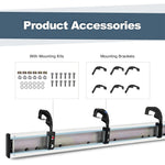 Running Boards For 2007-18 Chevy Silverado/Sierra 1500 Double Cab 6" Side Steps image 7