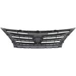 Fits Nissan Sentra 13-15 Grille Chrome Frame Dark Gray Insert 623103RM0A image 5