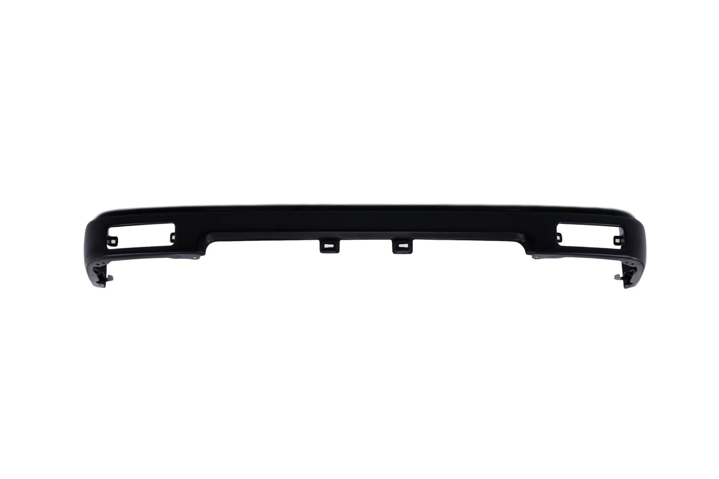 Black Front Bumper Steel Face Bar For 1989-1991 Toyota Pickup Truck SR5 2WD image 1