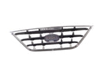 Grille Chrome Shell Surrond w/ Black Insert For 04-06 Hyundai Elantra HY1200140 image 6