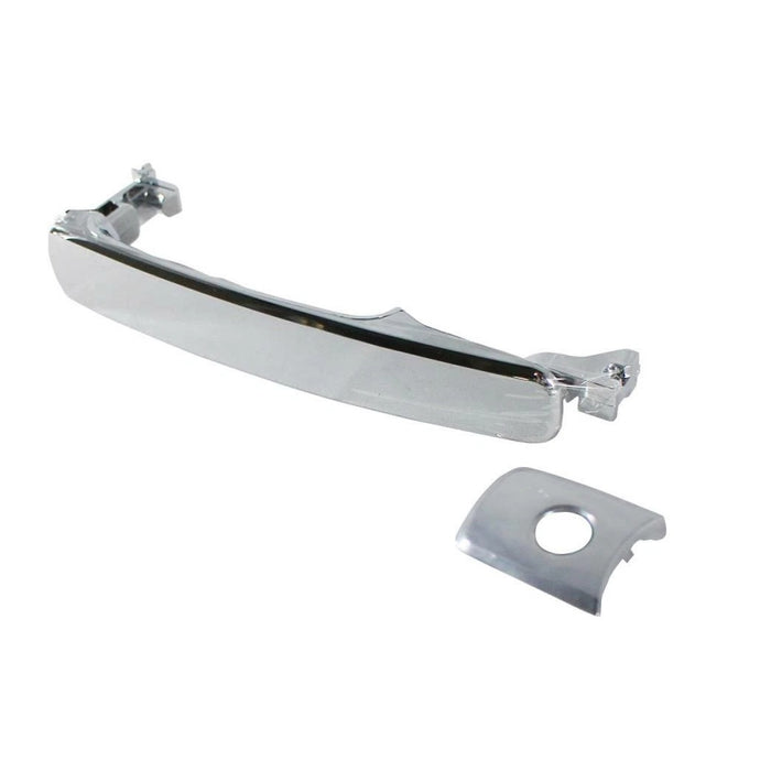 Front Left Driver Side Chrome Door Hande w/Key Hole For 2009-2015 Nissan Rouge