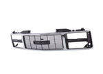 Chrome Grille Shell Frame w/Black Insert For GMC C/K 1500 2500 3500 92-93 Yukon image 3