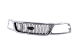 Grille Frame with Black Insert Honeycomb For 1999-03 Ford F-150 Pickup FO1200404 image 2