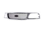 Grille Frame with Black Insert Honeycomb For 1999-03 Ford F-150 Pickup FO1200404 image 3