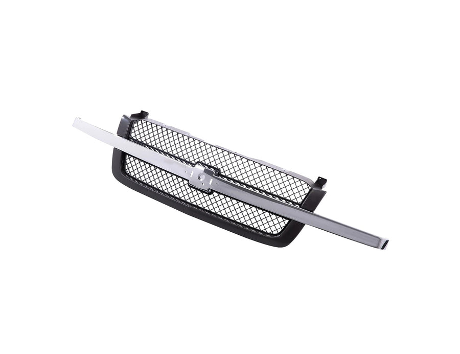 Grille w/ Chrome Molding Strip For 03-06 Avalanche 1500 Silverado 1500 GM1200489