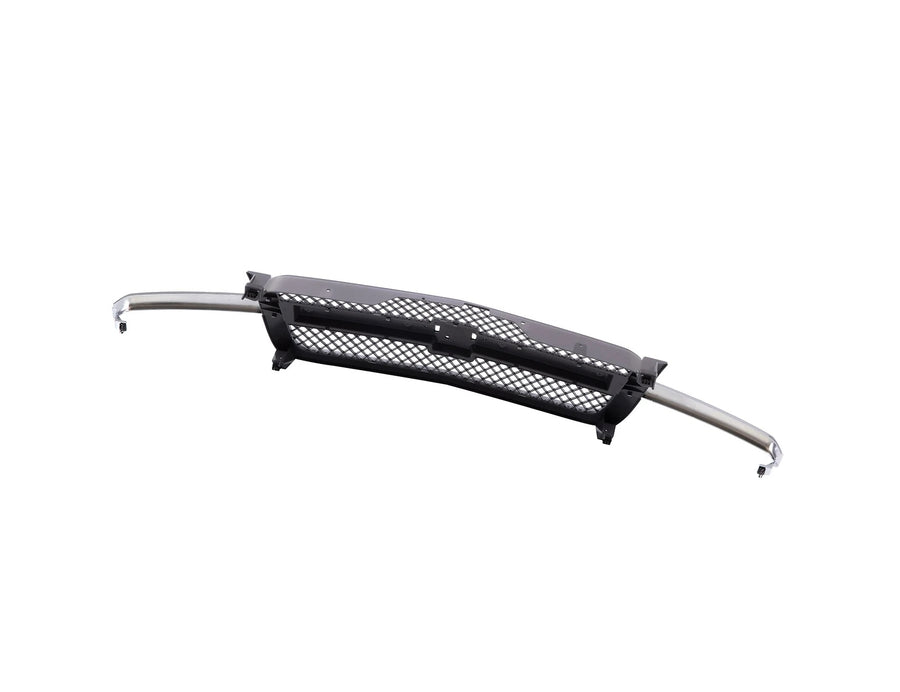 Grille w/ Chrome Molding Strip For 03-06 Avalanche 1500 Silverado 1500 GM1200489