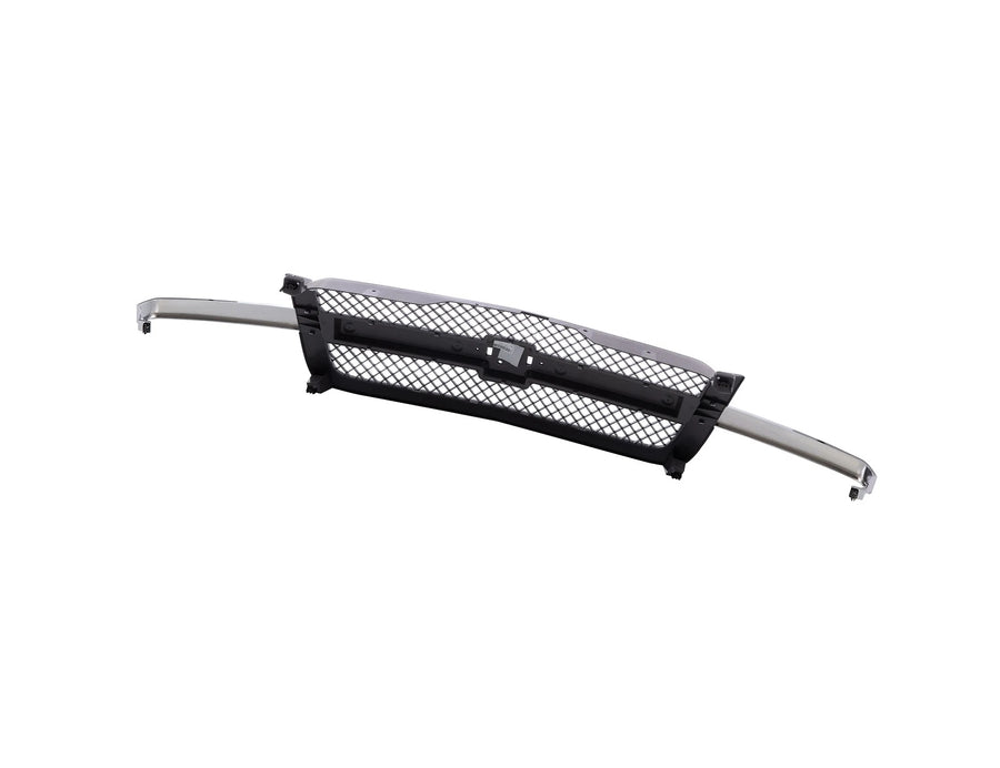 Grille w/ Chrome Molding Strip For 03-06 Avalanche 1500 Silverado 1500 GM1200489