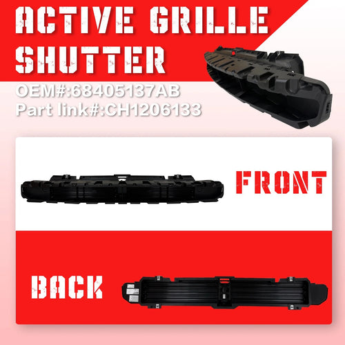 Active Grille Shutter For 19- DODGE RAM 1500/PICKUP Rebel Model Type 2 CH1206133 image 2